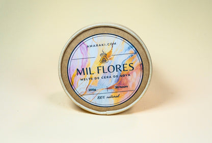 Wax Melts Mil Flores 200g